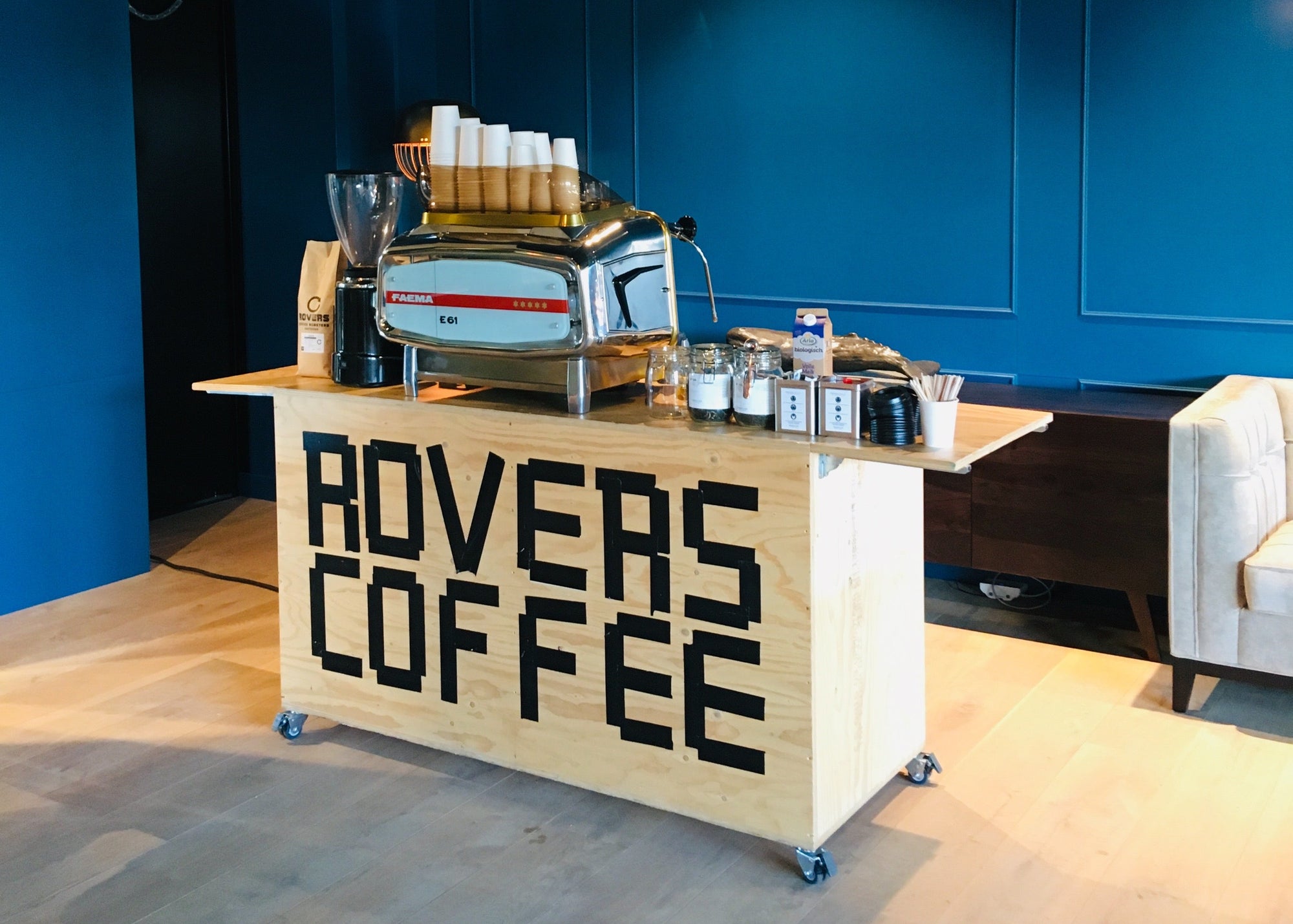 Premium koffie op lokatie service
